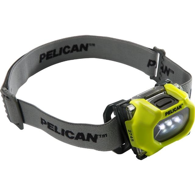 【PELICAN】2745 防爆頭燈(頭戴式 防爆 安全 IP54 LED 手電筒 含電池)
