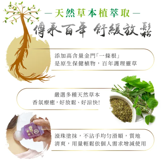 【安】滾珠凝露-40ml(涼玉&紫玉為涼感 玉薑為熱感 金門一條根)