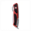 【VICTORINOX 瑞士維氏】RangerGrip 61 130mm/11用/紅黑(0.9553.MC)