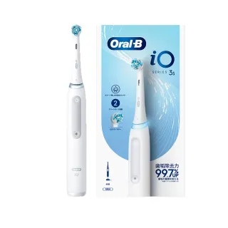 【德國百靈Oral-B-】iO3s 微磁電動牙刷(白色)