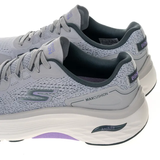 【SKECHERS】女鞋 慢跑系列 GO RUN MAX CUSHIONING ARCH FIT 寬楦款(128927WGRY)