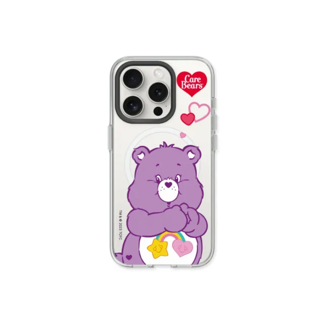 【RHINOSHIELD 犀牛盾】iPhone 14系列 Clear MagSafe兼容 透明手機殼/Best Friend Bear(Care Bears)