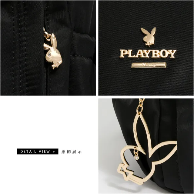 【PLAYBOY】後背包 Chill系列(黑色)