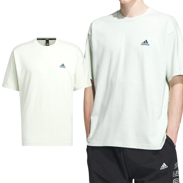 adidas 愛迪達 Word S/S Tee 男款 女款 綠色 高磅數 棉質 上衣 T恤 運動 休閒 短袖 IM8771