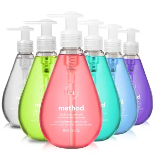 【method 美則】洗手乳系列354ml(海藍礦物、清泉、法式薰衣草、綠茶蘆薈、水甜心、粉紅葡萄柚)