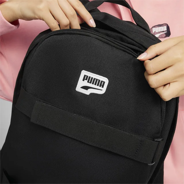 【PUMA】PUMA 後背包 運動包 書包 旅行包 登山包 黑(09025501)