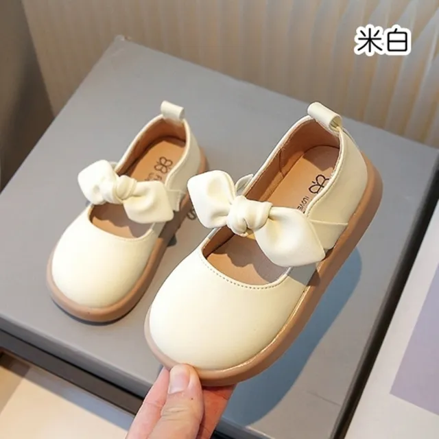 【橘魔法】蝴蝶結圓頭娃娃鞋(小禮服 禮服 洋裝 兒童 女童 花童 童鞋 公主鞋 平底鞋 鞋子 兒童)