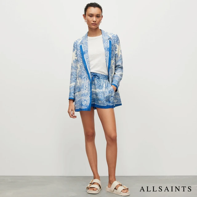 ALLSAINTS RAFAELA 人造絲印花西裝外套 WT046Y(常規版型)