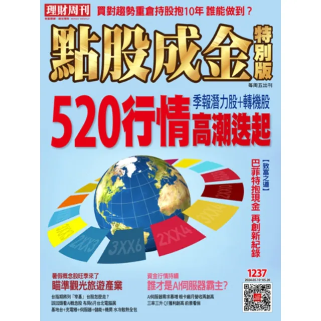 【momoBOOK】點股成金1237期(電子雜誌)