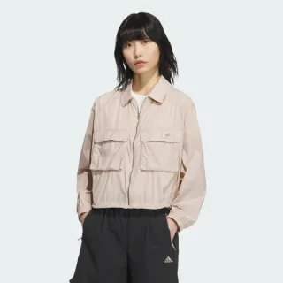 【adidas 愛迪達】MODERN TECH 運動外套 女 JI9800