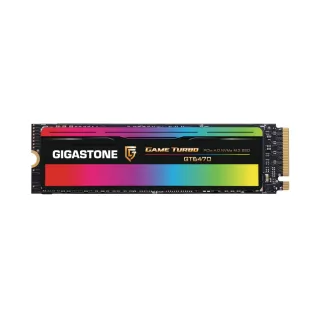 【GIGASTONE 立達】GT6470 500GB PCIe Gen4 GAME TURBO M.2固態硬碟(7000MB/s/五年保固/NVMe SSD)