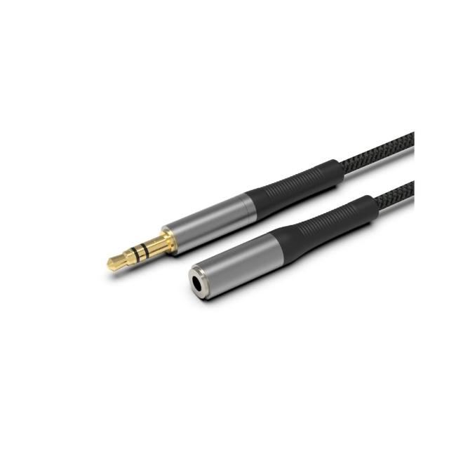 【POLYWELL】3.5mm AUX音源延長線 公對母 三極 /1M