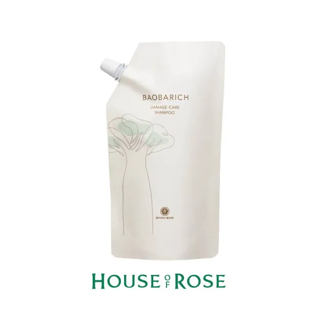 【House of Rose】猢猻木健髮洗髮精n 580ml(環保補充包)