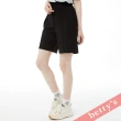 【betty’s 貝蒂思】後腰鬆緊大口袋休閒短褲(黑色)