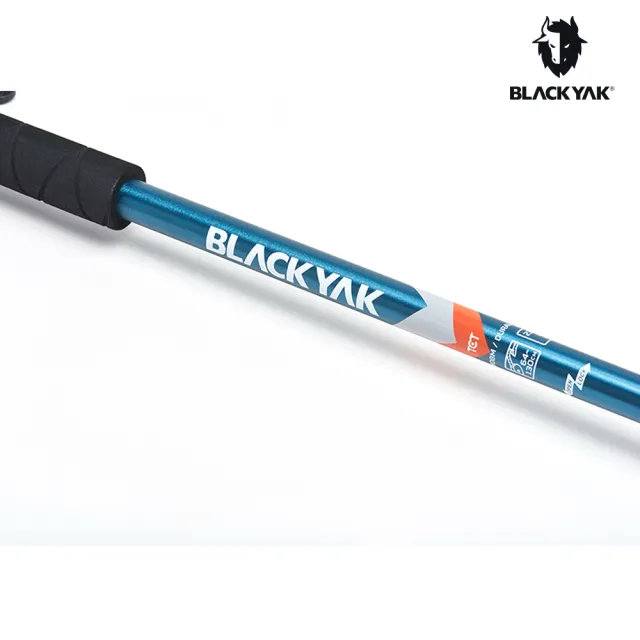 【BLACK YAK】輕量杜拉鋁3節登山杖組[海軍藍]BYCB1NGE0656(韓國 健走 登山杖 一組兩支)