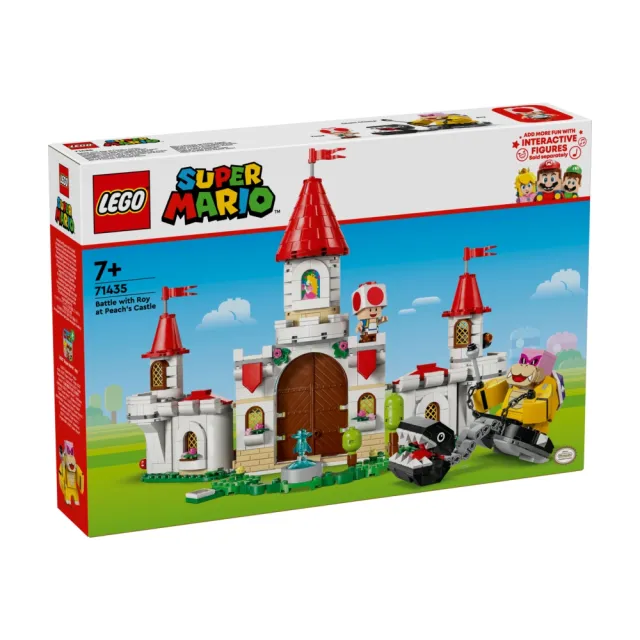 【LEGO 樂高】超級瑪利歐系列 71435 與洛伊對決！碧姬城堡(互動式遊戲 任天堂 碧姬公主 禮物)