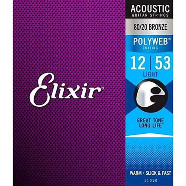 ELIXIR 11050 POLYWEB 80/20 黃銅 12-53(原廠公司貨 商品保固有保障)