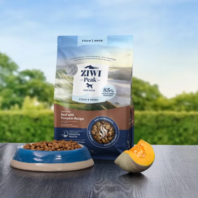 【ZIWI 巔峰】微蒸鮮肉狗糧 800g 任選(狗飼料 全齡犬 乾式熟成 高含肉量 低碳水)