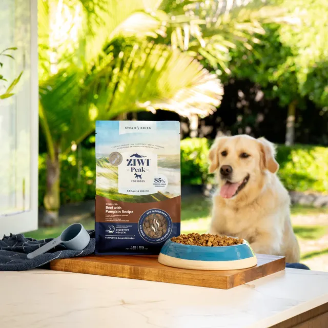 【ZIWI 巔峰】微蒸鮮肉狗糧 800g 任選(狗飼料 全齡犬 乾式熟成 高含肉量 低碳水)