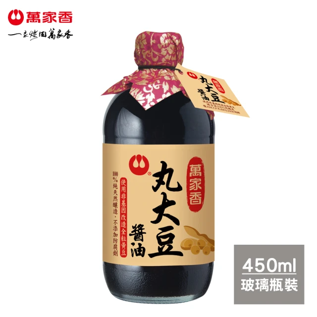 萬家香 丸大豆醬油(450ml)