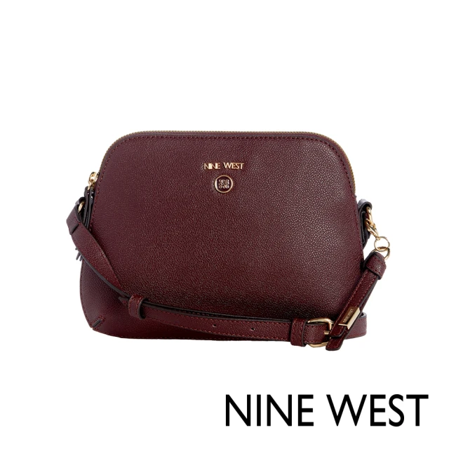 NINE WEST LOCKUP鍊帶手機包-LOGO灰藍(1