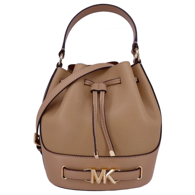 Michael Kors 新款造型皮革手提斜背兩用包(黑)品