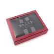 【BALLY】On The Go 條紋尼龍手提/肩背托特包_贈收納袋(黑色)