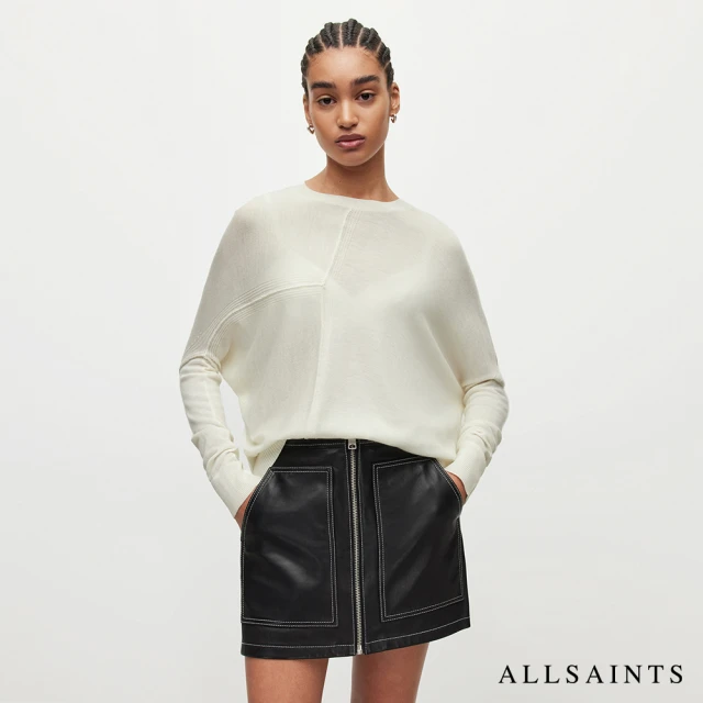 ALLSAINTS AIRPODS 牛皮保護-粉 W078X