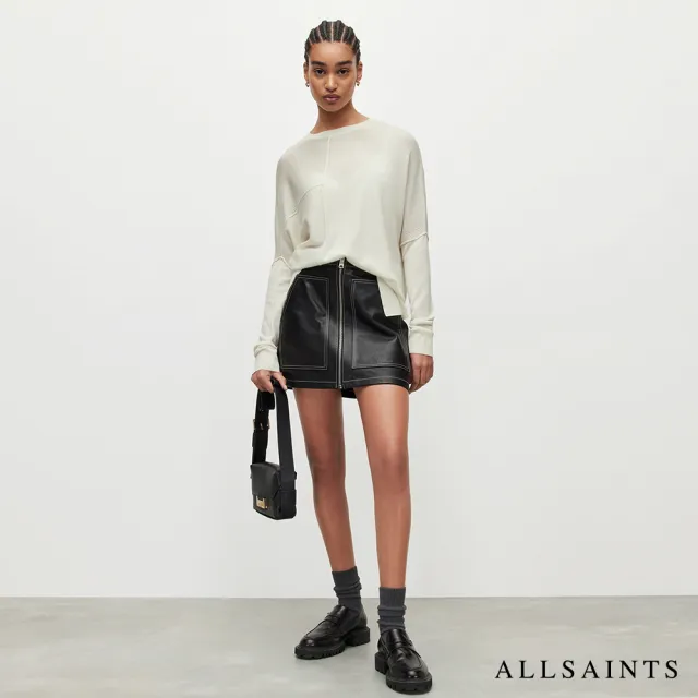 【ALLSAINTS】LOCK 羊毛針織上衣 WK030Y(舒適版型)