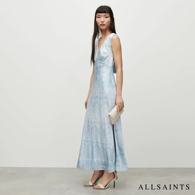 ALLSAINTS RAFAELA 人造絲印花短褲 WP06