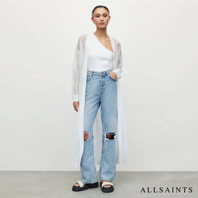 【ALLSAINTS】MISHA 人造絲編織外套 WK066W(常規版型)