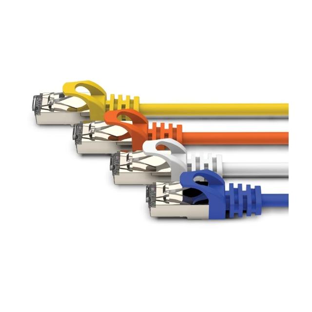 【POLYWELL】CAT6A 高速乙太網路線 S/FTP 10Gbps /1M