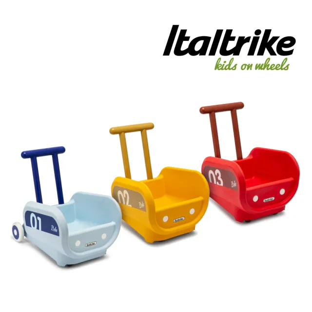 【Italtrike】Italo 兒童玩具推車/助步車/學步車/滑步車/騎乘玩具(3色選擇)