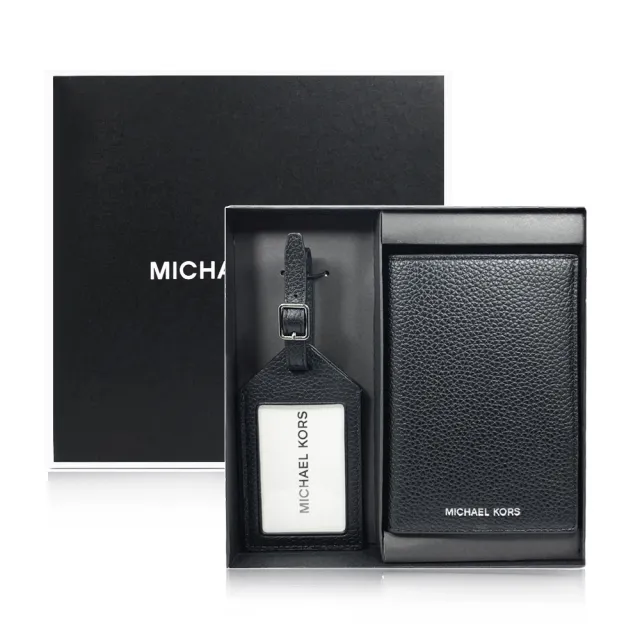 【COACH】& Michael Kors 經典LOGO緹花/素面皮革短夾附證件夾 護照夾 男款(多款可選)