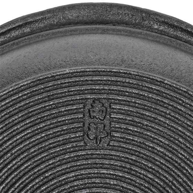 【福介商店】南部鐵器 日本鑄鐵烤盤 鳳文堂 珠璣玉紋餃子煎鍋 IH爐可用鍋 煎烤盤 瀝油紋 烤肉