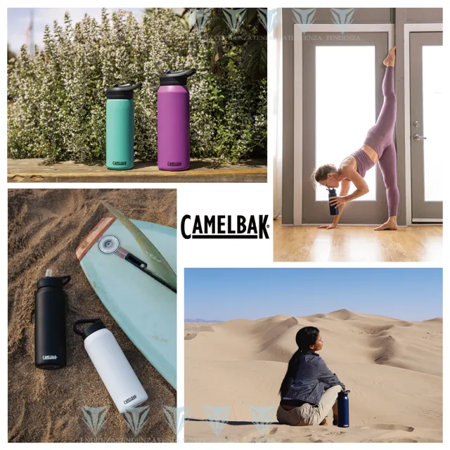 【CAMELBAK】750ml eddy+不鏽鋼多水吸管保溫瓶 保冰(不鏽鋼/保溫杯/隨行杯/保溫/保冰)