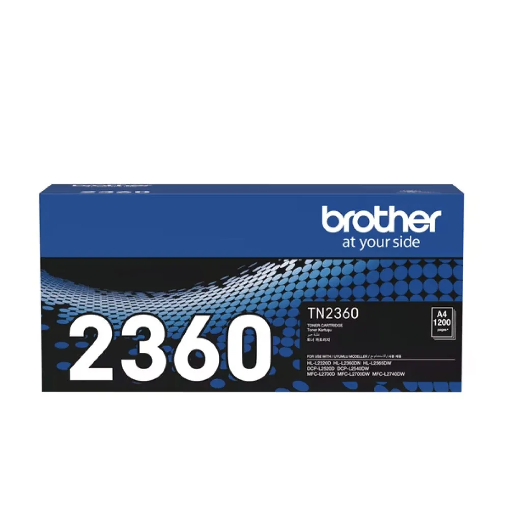 【Brother】TN-2360原廠黑色碳粉匣 適用機型：HL-L2320D/ DCP-L2540DW/ MFC-L2700D/L2700DW(TN-2360)