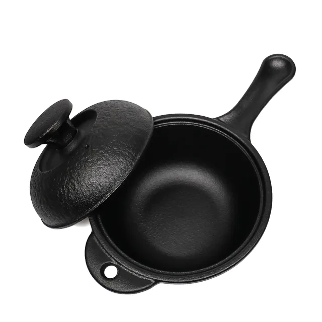 福介商店 南部鐵器 日本鑄鐵鍋 鳳文堂 鑄鐵片手鍋-鐵蓋 平底鍋 單柄鍋 燉鍋 湯鍋 油炸鍋