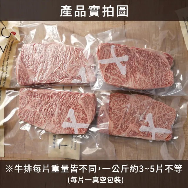 【滋賀一世】紐約客牛排1kg±10%(日本A5和牛 頂級牛排)