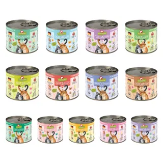 【德國Granatapet葛蕾特】精緻食光無穀主食罐系列200g*6入(貓罐 全齡貓)