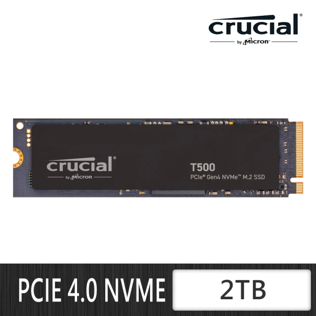 Crucial 美光 T500 2TB M.2 2280 PCIe 4.0 ssd固態硬碟 CT2000T500SSD8(讀 7400M/寫 7000M)