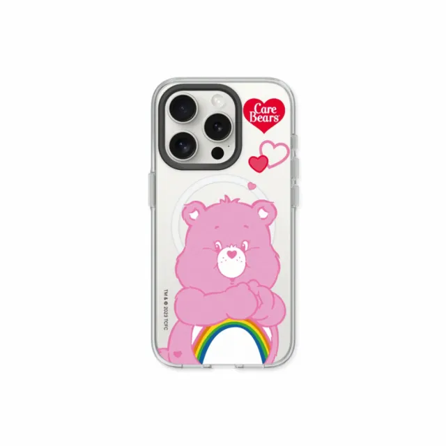 【RHINOSHIELD 犀牛盾】iPhone 12系列 Clear MagSafe兼容 磁吸透明手機殼/Cheer Bear(Care Bears)