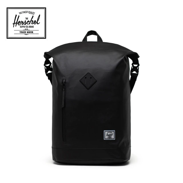 Herschel 官方直營 後背包 15吋筆電包 書包 防潑水 30L Roll Top 黑