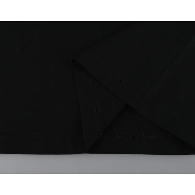 【Paul Smith】PAUL SMITH DINO 草寫LOGO燙印大眼恐龍圖案設計純棉短袖T恤(男款/黑x多色)