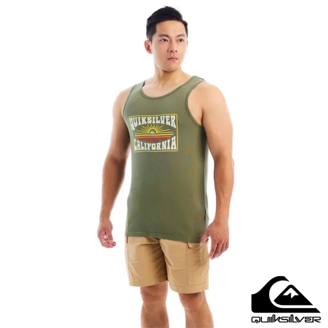 【Quiksilver】男款 男裝 背心 CALIFORNIA DREAMIN TANK(軍綠)