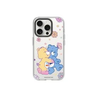 【RHINOSHIELD 犀牛盾】iPhone 14系列 Clear透明防摔手機殼/Care Bears-抱一個(Care Bears)