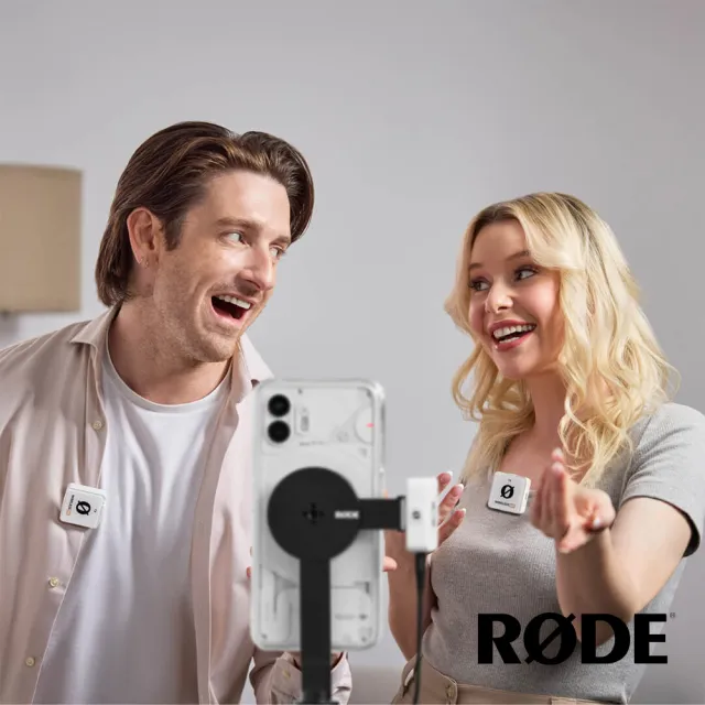 【RODE】Wireless Me Dual 一對二無線麥克風 純淨白(公司貨)