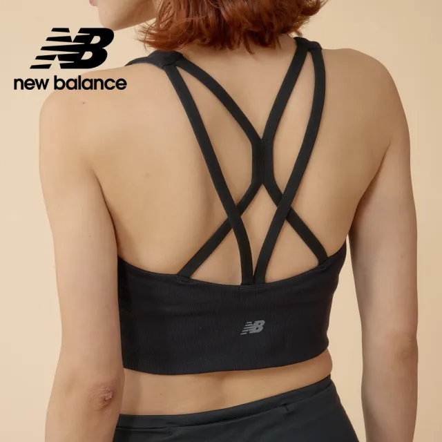 【NEW BALANCE】NB 運動內衣BRA TOP_AWB43030BK_女性_黑色(亞版 版型正常)