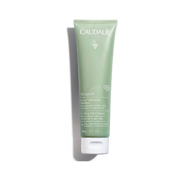 【CAUDALIE 歐緹麗】葡萄毛孔淨化潔膚乳 150ml(水楊酸/油痘肌/調節分泌)