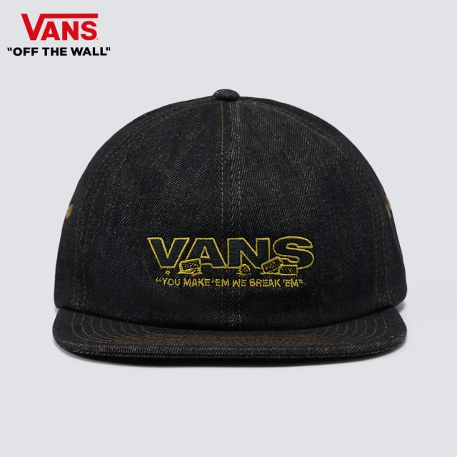 VANS 官方旗艦 Cushman Jockey 男女款黑色鴨舌帽